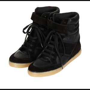 Topshop wedge sneakers